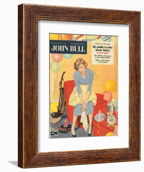 John Bull, Hoovers Cleaning Products Magazine, UK, 1957-null-Framed Giclee Print