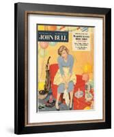 John Bull, Hoovers Cleaning Products Magazine, UK, 1957-null-Framed Giclee Print