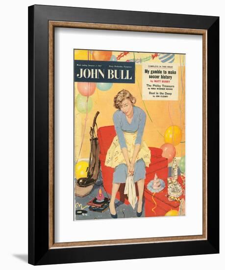 John Bull, Hoovers Cleaning Products Magazine, UK, 1957-null-Framed Giclee Print