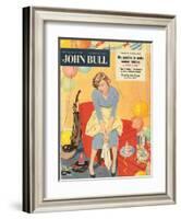 John Bull, Hoovers Cleaning Products Magazine, UK, 1957-null-Framed Giclee Print