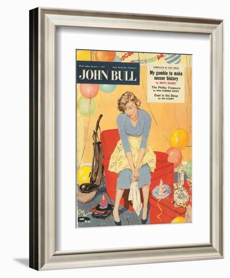 John Bull, Hoovers Cleaning Products Magazine, UK, 1957-null-Framed Giclee Print