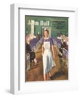 John Bull, Hospital Nurses Magazine, UK, 1950-null-Framed Giclee Print