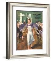John Bull, Hospital Nurses Magazine, UK, 1950-null-Framed Giclee Print