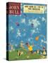 John Bull, Kites, Children Games Magazine, UK, 1950-null-Stretched Canvas
