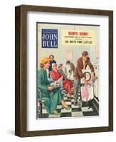 John Bull, Launderettes Washing Machines Appliances Magazine, UK, 1954-null-Framed Giclee Print