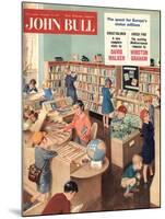 John Bull, Libraries Books Magazine, UK, 1950-null-Mounted Giclee Print