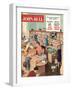 John Bull, Libraries Books Magazine, UK, 1950-null-Framed Giclee Print