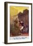 John Bull Making the Climb from War to Peace and Happiness-null-Framed Giclee Print