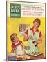 John Bull, Mothers and Daughters Baking Mince Pies Magazine, UK, 1958-null-Mounted Giclee Print