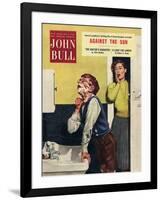 John Bull, Mothers and Sons Bathrooms Magazine, UK, 1955-null-Framed Giclee Print