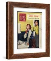 John Bull, Mothers and Sons Bathrooms Magazine, UK, 1955-null-Framed Giclee Print