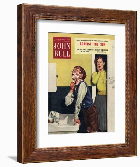 John Bull, Mothers and Sons Bathrooms Magazine, UK, 1955-null-Framed Giclee Print