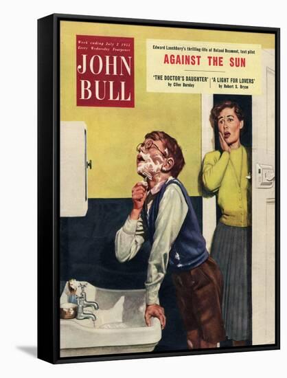 John Bull, Mothers and Sons Bathrooms Magazine, UK, 1955-null-Framed Stretched Canvas