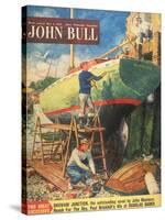 John Bull, Nautical Boats Painting Magazine, UK, 1954-null-Stretched Canvas