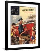 John Bull, Nautical Fishing Boats Magazine, UK, 1950-null-Framed Giclee Print