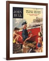 John Bull, Nautical Fishing Boats Magazine, UK, 1950-null-Framed Giclee Print