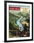 John Bull, Outdoors Rivers Countryside Ramblers Hiking Magazine, UK, 1955-null-Framed Giclee Print