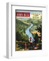 John Bull, Outdoors Rivers Countryside Ramblers Hiking Magazine, UK, 1955-null-Framed Giclee Print