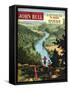 John Bull, Outdoors Rivers Countryside Ramblers Hiking Magazine, UK, 1955-null-Framed Stretched Canvas