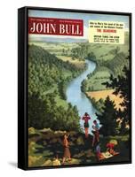 John Bull, Outdoors Rivers Countryside Ramblers Hiking Magazine, UK, 1955-null-Framed Stretched Canvas
