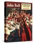 John Bull, Pancakes Day Races Magazine, UK, 1951-null-Stretched Canvas