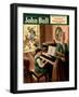 John Bull, Piano Pianos Grand Playing Lessons Games Teachers Magazine, UK, 1951-null-Framed Giclee Print