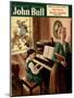 John Bull, Piano Pianos Grand Playing Lessons Games Teachers Magazine, UK, 1951-null-Mounted Giclee Print