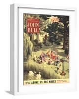 John Bull, Picnics Eating Magazine, UK, 1953-null-Framed Giclee Print