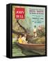 John Bull, Picnics Swimming Boats Magazine, UK, 1950-null-Framed Stretched Canvas