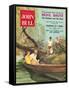 John Bull, Picnics Swimming Boats Magazine, UK, 1950-null-Framed Stretched Canvas