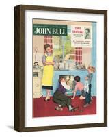 John Bull, Plumbers Plumbing DIY Mending Kitchens Sinks Magazine, UK, 1950-null-Framed Giclee Print