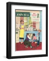 John Bull, Plumbers Plumbing DIY Mending Kitchens Sinks Magazine, UK, 1950-null-Framed Premium Giclee Print