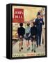 John Bull, Police, Naughty Boys Magazine, UK, 1957-null-Framed Stretched Canvas