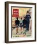 John Bull, Police, Naughty Boys Magazine, UK, 1957-null-Framed Premium Giclee Print