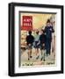 John Bull, Police, Naughty Boys Magazine, UK, 1957-null-Framed Premium Giclee Print