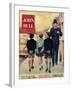 John Bull, Police, Naughty Boys Magazine, UK, 1957-null-Framed Giclee Print