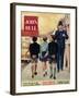 John Bull, Police, Naughty Boys Magazine, UK, 1957-null-Framed Giclee Print