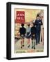 John Bull, Police, Naughty Boys Magazine, UK, 1957-null-Framed Giclee Print