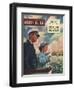 John Bull, Queen Elizabeth II, Prince Philip Duke of Edinburgh, Cruise Ships Magazine, UK, 1954-null-Framed Giclee Print