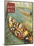 John Bull, Rowing Training Canoeing Canoes Sport Boats Magazine, UK, 1950-null-Mounted Giclee Print