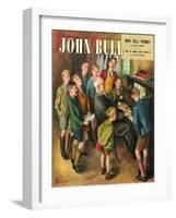 John Bull, School Concerts Singing Pianos Teachers Lessons Magazine, UK, 1948-null-Framed Giclee Print