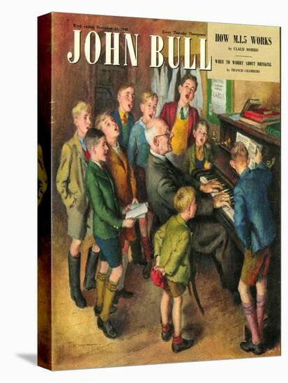 John Bull, School Concerts Singing Pianos Teachers Lessons Magazine, UK, 1948-null-Stretched Canvas
