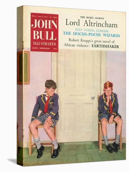 John Bull, Schools Magazine, UK, 1950-null-Stretched Canvas