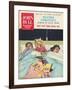 John Bull, Sleep Reading Children Bedtime Stories Beds Magazine, UK, 1950-null-Framed Giclee Print