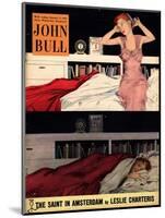 John Bull, Sleep Sleeping Beds Bedrooms Alarm Clocks New Years Resolutions Magazine, UK, 1954-null-Mounted Giclee Print