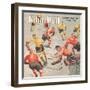 John Bull, Snow Ice Hockey Winter Seasons Magazine, UK, 1949-null-Framed Giclee Print