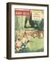 John Bull, Swimming Sports Magazine, UK, 1957-null-Framed Giclee Print