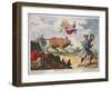 John Bull Triumphant, published by William Humphrey, 4th January 1780-James Gillray-Framed Giclee Print