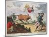 John Bull Triumphant, published by William Humphrey, 4th January 1780-James Gillray-Mounted Giclee Print