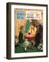 John Bull, Visions of the Future, Fortune Tellers Magazine, UK, 1950-null-Framed Giclee Print